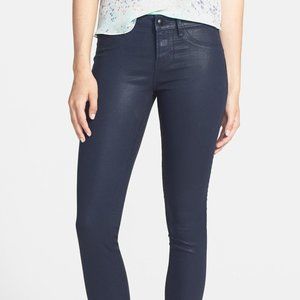 Articles of Society Mya Coated Blue Skinny Jeans - Size 28